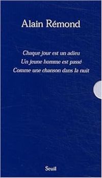 Couverture du livre Chaque jour est un adieu - Alain Remond