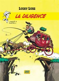 Couverture du livre La Diligence - Rene Goscinny - Morris 