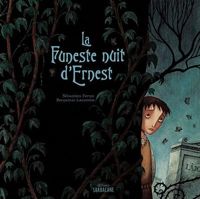 Couverture du livre La funeste nuit d'Ernest - Benjamin Lacombe - Sebastien Perez