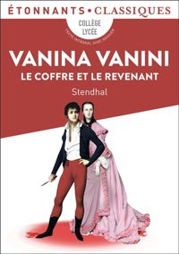 Couverture du livre Vanina Vanini - Stendhal 