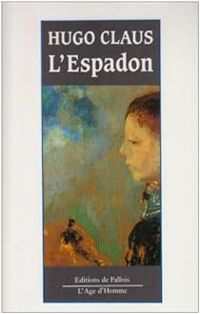 Couverture du livre L'espadon - Hugo Claus