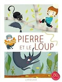 Couverture du livre Mes contes à décorer : Pierre et le Loup - Melanie Grandgirard - Sandra Lebrun