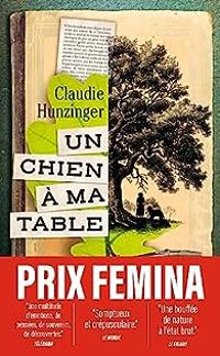 Claudie Hunzinger - Un chien à ma table