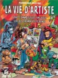 Couverture du livre La vie d'artiste - Florence Cestac