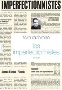 Tom Rachman - Les imperfectionnistes