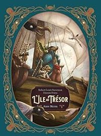 Couverture du livre L'île au trésor - Benjamin Lacombe - Tienne Friess