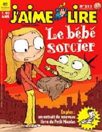 Couverture du livre J'aime lire, n°333 : Le bébé sorcier - Jaime Lire