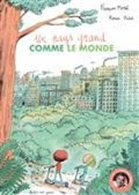 Couverture du livre Un pays grand comme le monde - Francois Morel