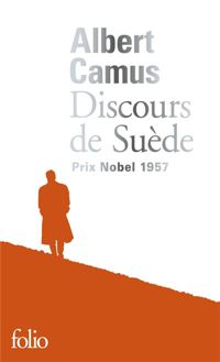 Couverture du livre Discours de Suède - Albert Camus