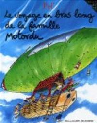 Couverture du livre Le voyage en bras long de la famille Motordu - Pef  - Genevieve Ferrier