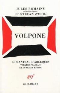 Couverture du livre Volpone - Stefan Zweig