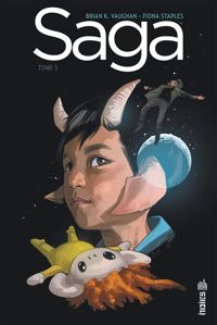 Couverture du livre Saga - Brian K Vaughan - Fiona Staples