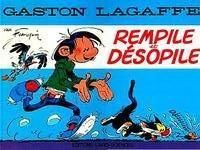 Couverture du livre Gaston Lagaffe - 1989 Philips  - Andre Franquin