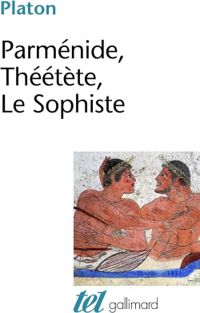  Platon - Auguste Dies - Parménide - Théétète - Le Sophiste