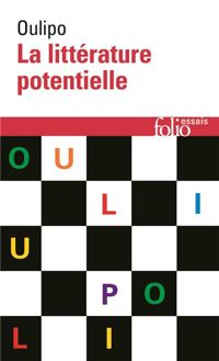 Couverture du livre La littérature potentielle - Oulipo 