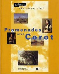 Couverture du livre Promenades avec Corot - Vincent Pomarede