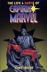 Couverture du livre La mort de captain Marvel - Jim Starlin