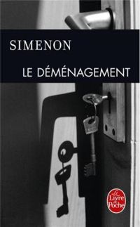 Couverture du livre Le déménagement - Georges Simenon