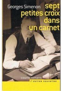 Couverture du livre Sept petites croix dans un carnet - Georges Simenon