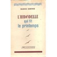 Couverture du livre L'hirondelle qui fit le printemps - Maurice Genevoix