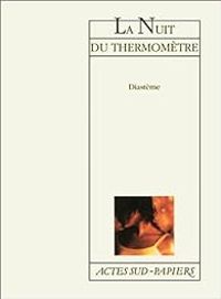 Couverture du livre La Nuit du thermomètre - Diasteme 