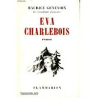 Couverture du livre Eva Charlebois - Maurice Genevoix