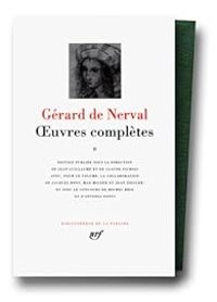 Couverture du livre Oeuvres complètes - Gerard De Nerval