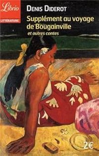 Couverture du livre Supplément au voyage de Bougainville et autres contes - Denis Diderot