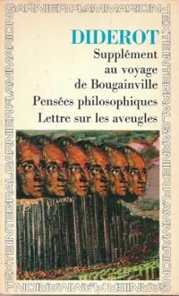 Couverture du livre Supplément au Voyage de Bougainville  - Denis Diderot