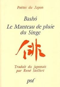 Couverture du livre Le manteau de pluie du singe - Basho Matsuo