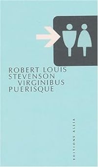 Robert Louis Stevenson - Virginibus puérisque