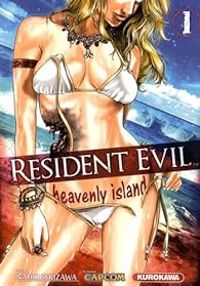 Couverture du livre Resident Evil - Heavenly Island - Naoki Serizawa - Capcom 