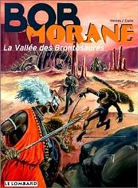 Couverture du livre La vallée des brontosaures  - Henri Vernes