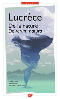 Couverture du livre De la nature (De rerum natura) - Lucrece 