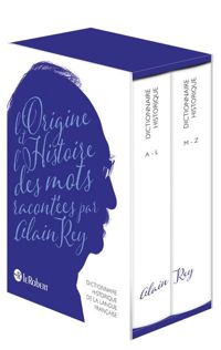 Couverture du livre Dictionnaire Historique de la langue française  - Alain Rey