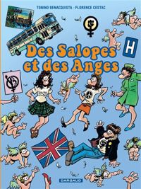 Couverture du livre Des Salopes et des Anges - Tonino Benacquista - Florence Cestac