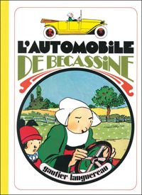 Couverture du livre L'Automobile de Bécassine - Caumery  - Joseph Porphyre Pinchon