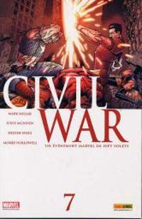 Couverture du livre Civil War - Mark Millar