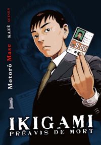 Couverture du livre Ikigami, préavis de mort T01 - Motoro Mase