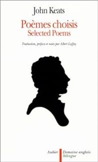 Couverture du livre Poèmes choisis. Selected poems - John Keats