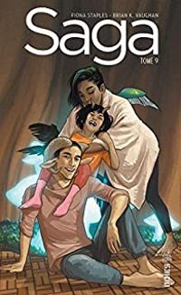 Couverture du livre Saga - Brian K Vaughan - Fiona Staples