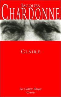 Couverture du livre Claire - Jacques Chardonne