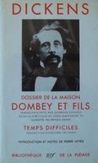 Couverture du livre Dossier de la Maison Dombey et Fils  - Charles Dickens