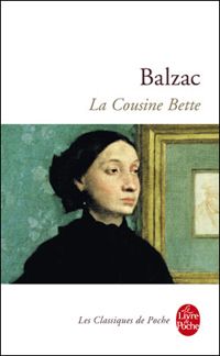 Couverture du livre La Cousine Bette - Honore De Balzac - Honore De Balzac