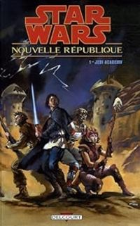 Couverture du livre Jedi Academy - Kevin J Anderson - Dario Carrasco