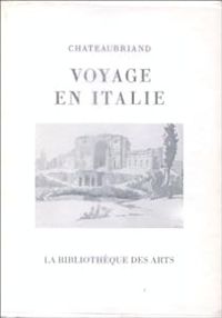 Couverture du livre Voyage en Italie - Francois Rene De Chateaubriand