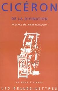 Couverture du livre De la divination - Ciceron 