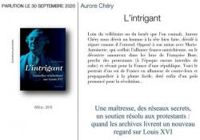 Couverture du livre L'intrigant - Aurore Chery