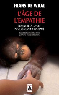 Couverture du livre L'âge de l'empathie  - Frans De Waal