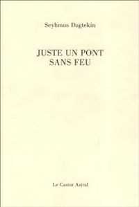 Couverture du livre Juste un pont sans feu - Seyhmus Dagtekin